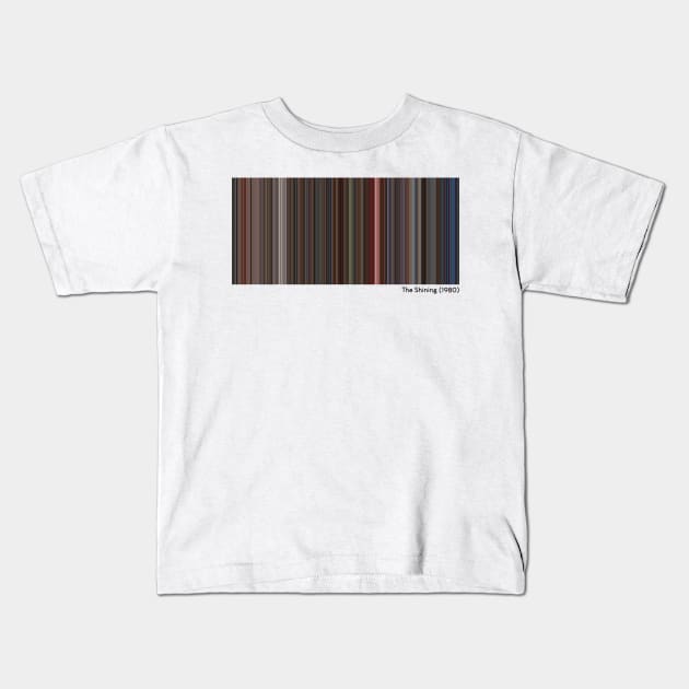 The Shining (1980) - Every Frame of the Movie Kids T-Shirt by ColorofCinema